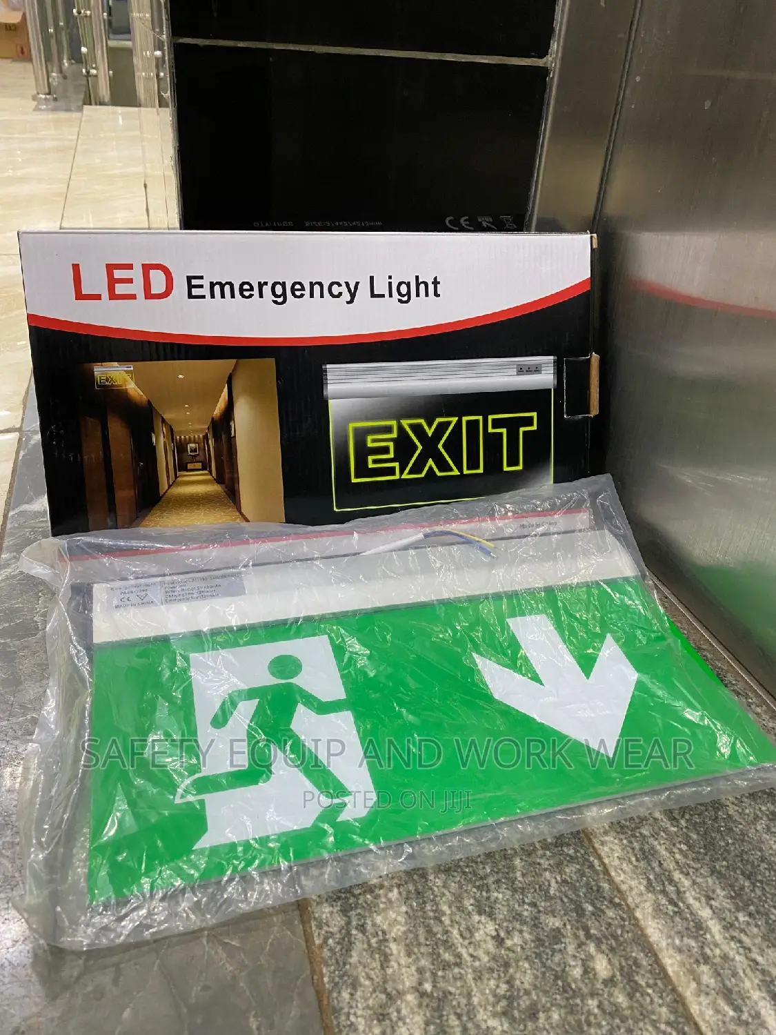 Ambient LED Electric Fire Exit Signs