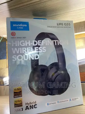 Noise Cancelling Anker Headphones (LIFE Q35)