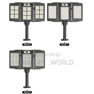 1PC Solar Automatic Security Light With Motion Sensor Remote