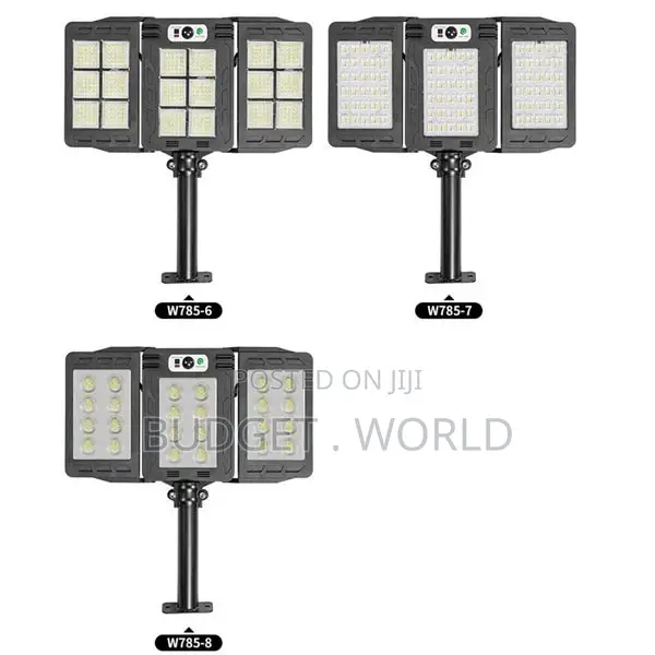 1PC Solar Automatic Security Light With Motion Sensor Remote