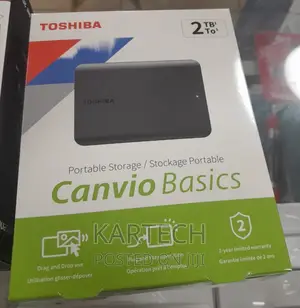 Toshiba Canvio Basics 2tb External Portable Hard Drive