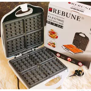 4 Slice Waffle Maker Rebune,: