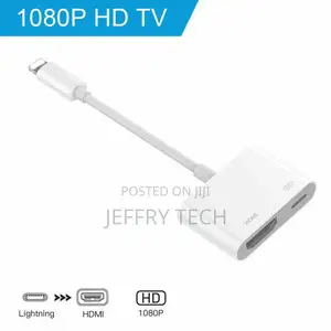 8 Pin Data to HDMI Adapter Cable Digital AV TV for iPhone 7/