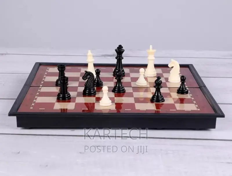 Magnetic Big Size Chess Board- Foldable