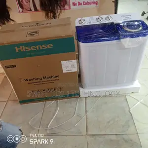 Hisense Twin-Tub All in One Top Load Washing Machine Semi Automatic 7.