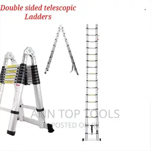 Double Sided Telescopic 5.6 Meters 18step Ladeder