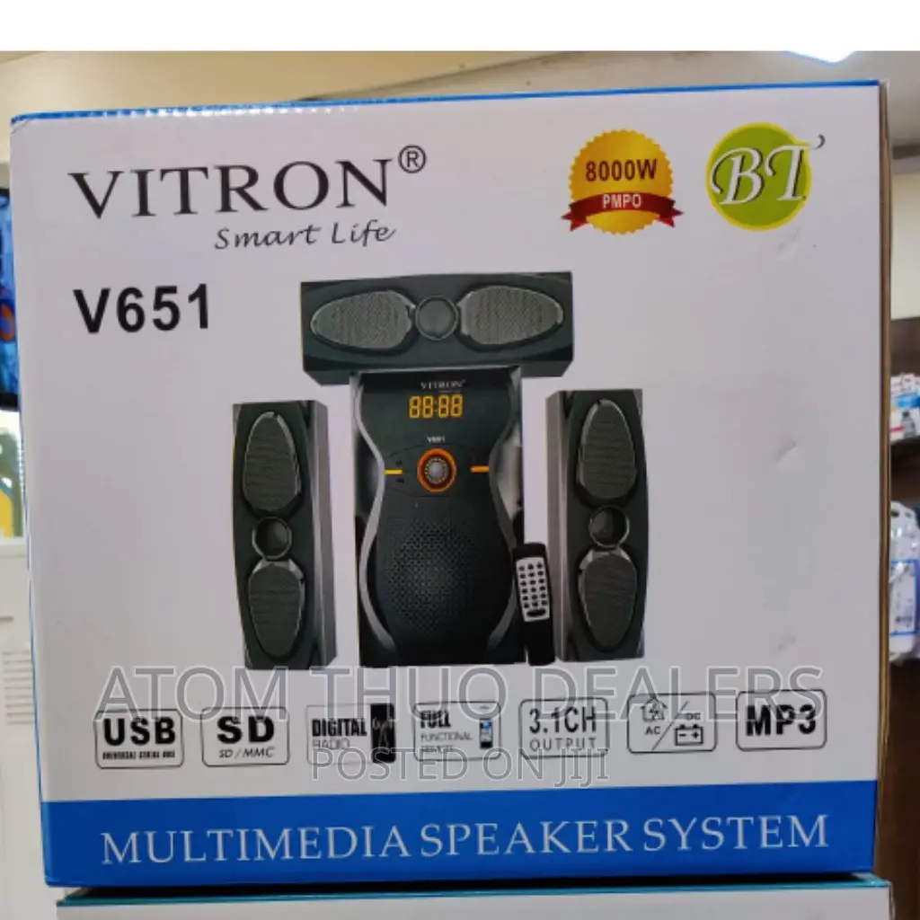 3.1CH Vitron 651 Home Theater System