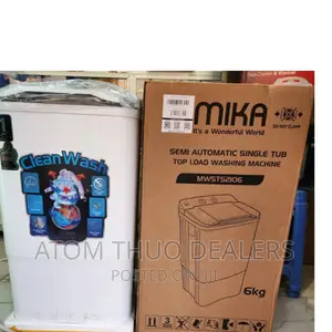 Mika Semi Automatic 6 Kg Top Load Single Tub Washing Machine