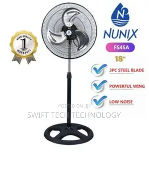Standing Fan Nunix 18inches Standing Fan , Standing Fan 18