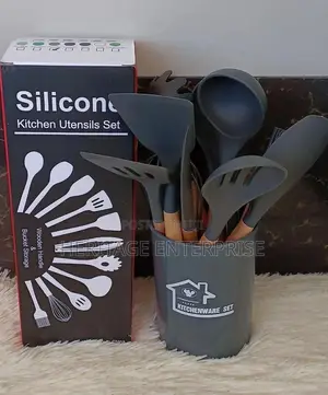 Silicone Spoon Set 
12pcs.