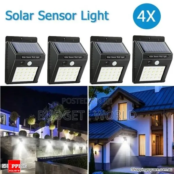 Solar Lights Outdoor,Solar Motion Sensor Motion Sensor -4pcs