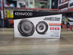 Kenwood 300 Watts 6 Inch Midrange Round Speakers