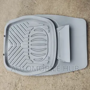 Banana 5pcs Rubber Floor Mats Grey