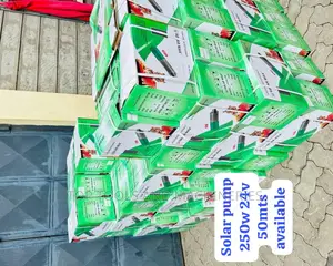 Quality 250w 50mtr 24v Solar Submersible Water Pump