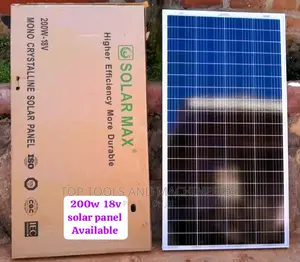 Original Solarmax18v 200 Watts Mono Crystalline Solar Panel