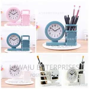 Decorative Alarm Clock With Holder
