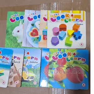 Look and Learn Board Book for Kids 