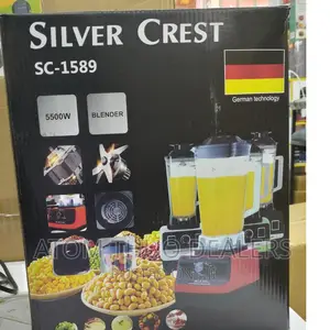 Brand New 2 in 1 Silver Crest Blender 