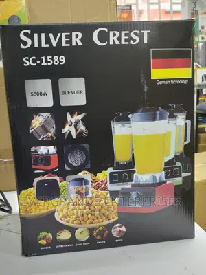 Blender Blender Ommercial Blender 4500 Watts Silver Crest