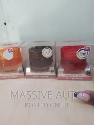 Buy Online 4different Car Perfume Flavor/ Perfume Car Gel