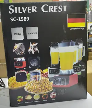 2 in 1 Silver Crest Blender