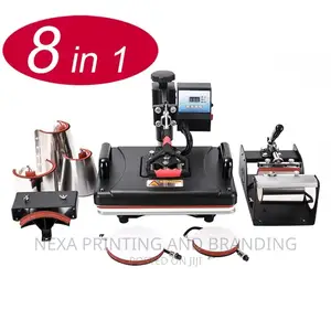 8 In 1 Heat Press Machine