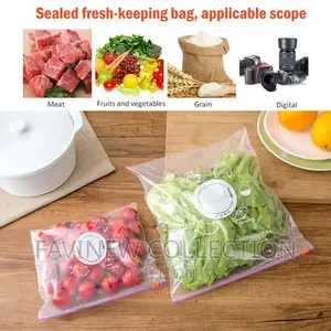 Reusable Ziplock Bags Set