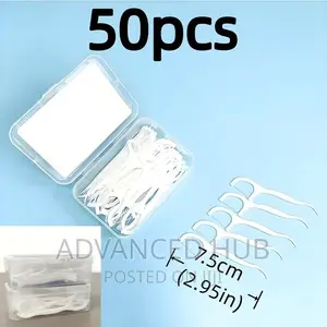 50pcs Dental Floss Toothpick