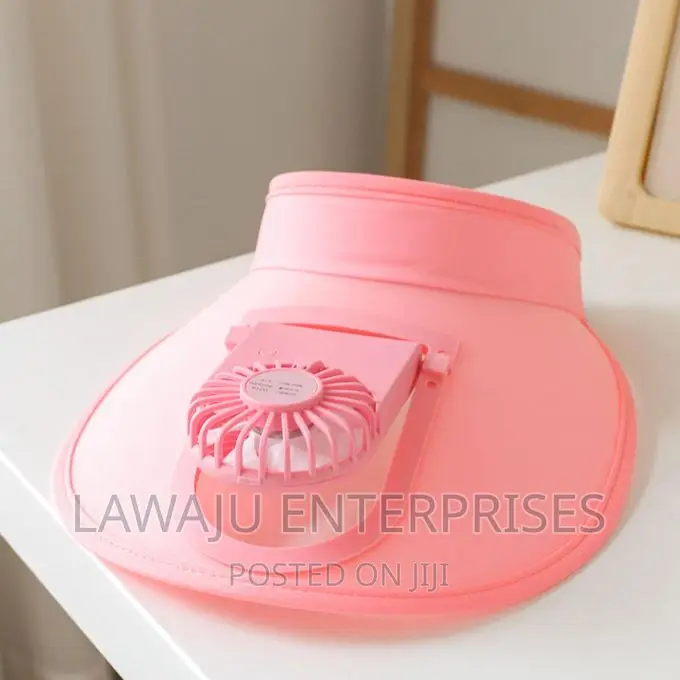Sun Visor Hats With USB Fan