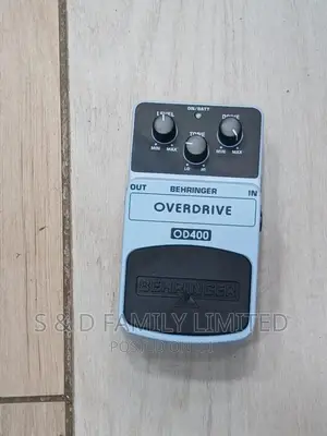 Behringer Overdrive Od400 Effect Pedal