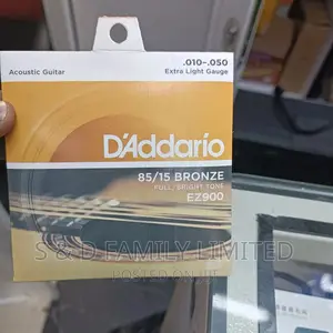 d'Addario Extra Light Gauge Acoustic Guitar Strings EZ900