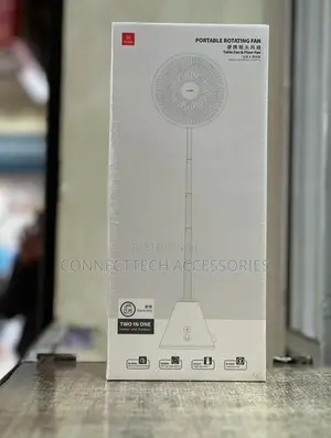 XUNDD PORTABLE ROTATING Fan 2in1 Indoor and Outdoor