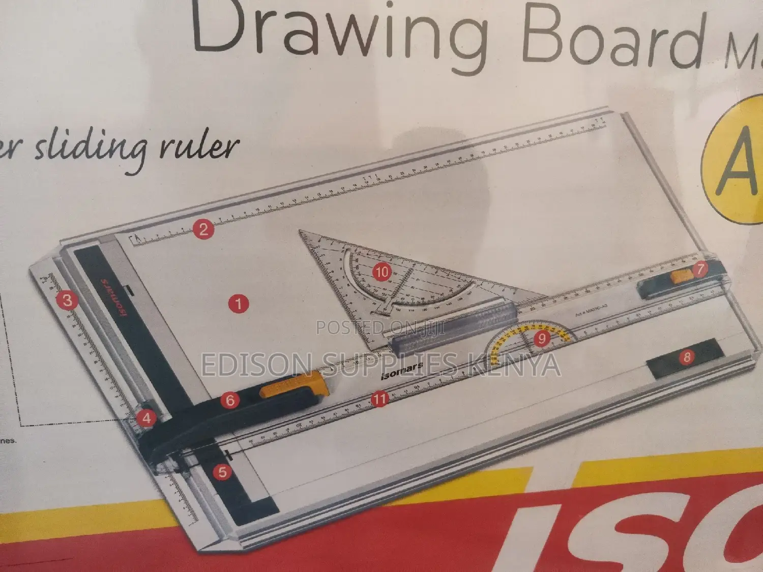 Isomars Engineering Drawing Board A3 Matix Matic PREMIUM
