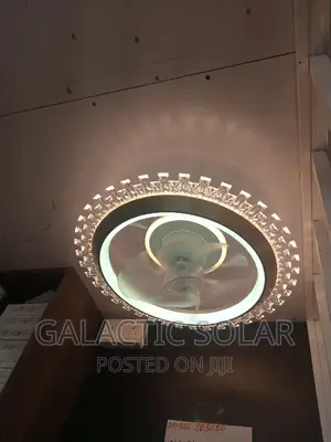 Wall/Ceiling Light With Fan