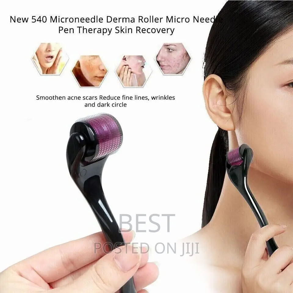 Beard Dermaroller for Hair Loss Beard Growth 0.50mm