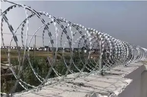 Double Galvanized Razor Wire