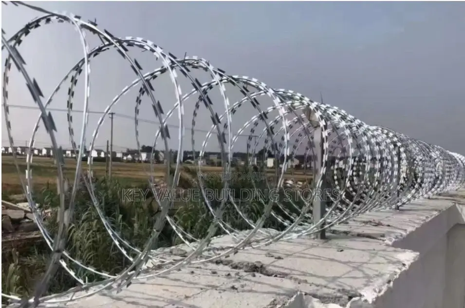 Double Galvanized Razor Wire