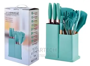 19PC Executive Silicone Spoons