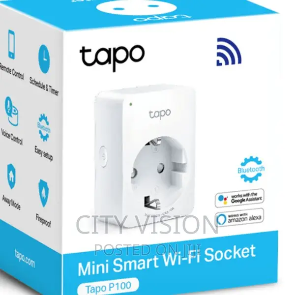 Tl-Tapo P100 (1pack) Tp-Link Mini Smart Wi-Fi Socket!!