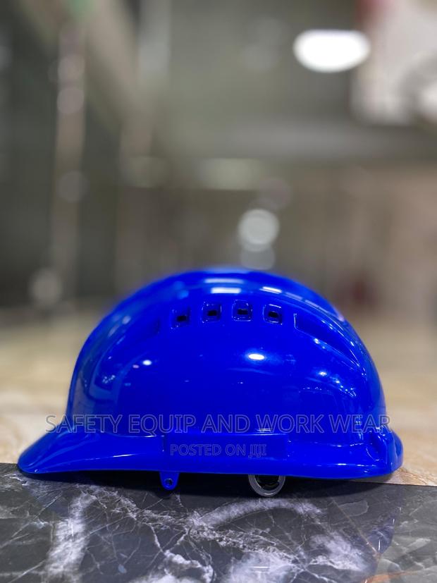 Blue Vaultex Heavy Duty Work Helmets - main view