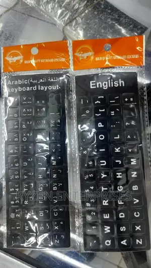 Laptop Stickers/ Arabic and English