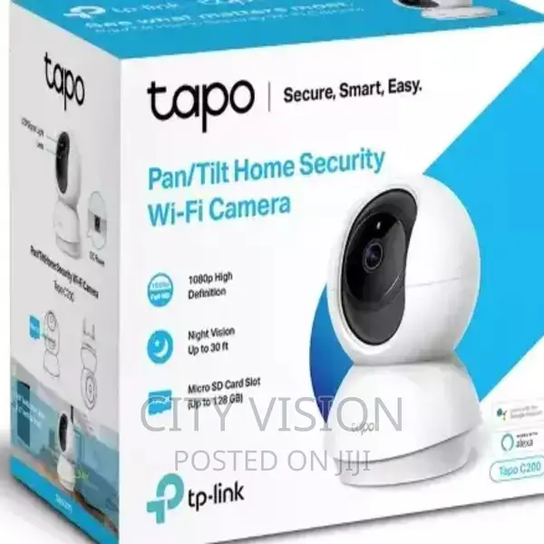 Tl-Tapo C200 Tplink Security Cam Pan/Tilt Home Sec Camera