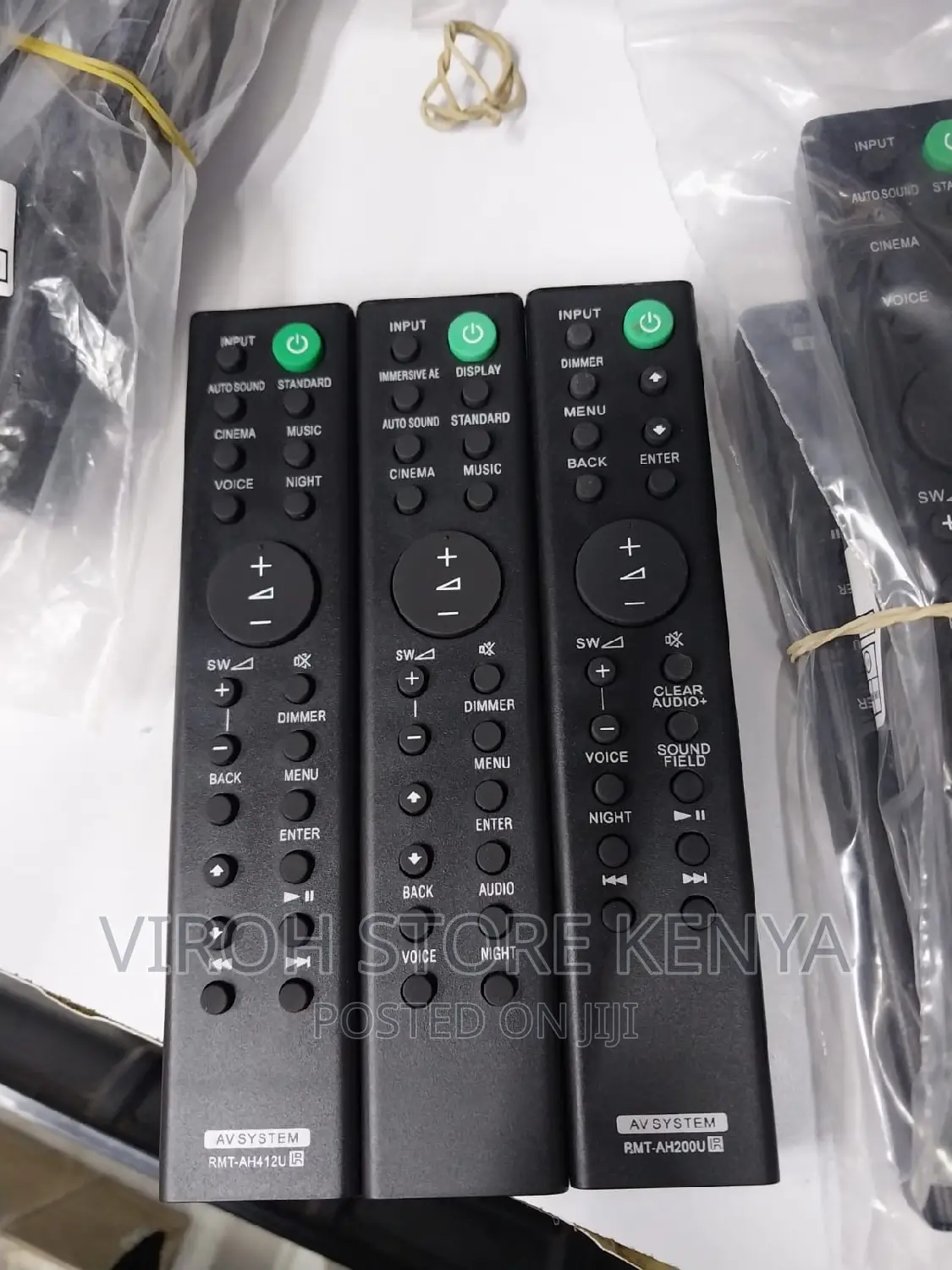 Sony Av System Remote