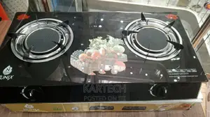 Nunix 2 Burner Infrared Cooker Glass Top