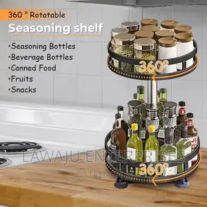 360° Rotating Metallic Rack