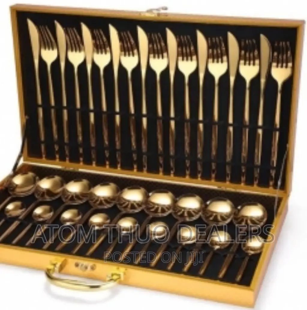 *36 Pieces Briefcase Cutlery Set 