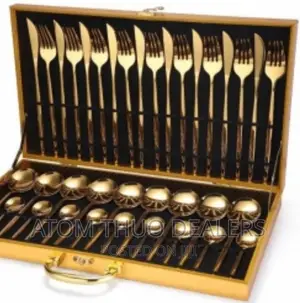 *36 Pieces Briefcase Cutlery Set 