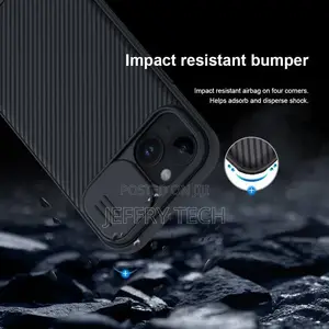 Nilkin Camshield Pro Cover Case for Apple iPhone 15 Plus (Ip