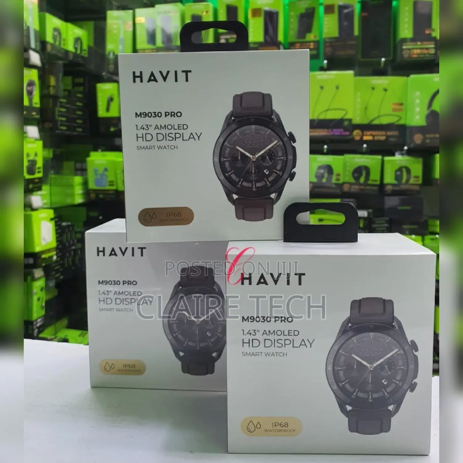 Havit M9030 Pro *Amoled Screen* Hd Display Smart Watch