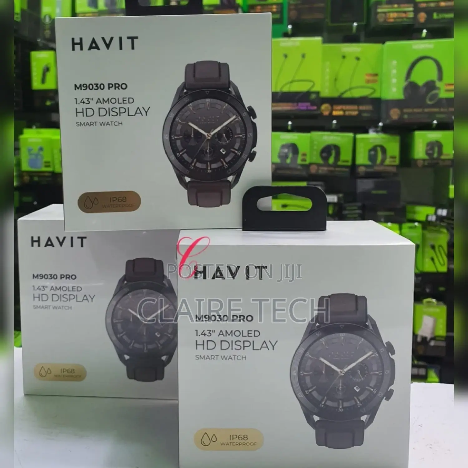 Havit M9030 Pro *Amoled Screen* Hd Display Smart Watch